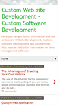 Mobile Screenshot of custom-software-website-development.blogspot.com