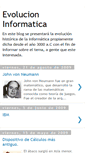 Mobile Screenshot of evolucion-informatica.blogspot.com