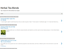 Tablet Screenshot of herbalteablends.blogspot.com