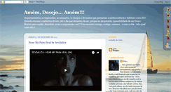 Desktop Screenshot of amemdesejoamem.blogspot.com