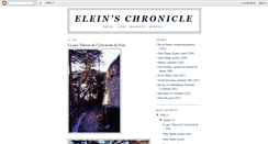 Desktop Screenshot of eleinschronicle.blogspot.com