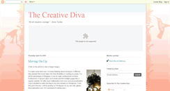 Desktop Screenshot of gitana-thecreativediva.blogspot.com