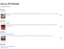 Tablet Screenshot of petraspetitesser.blogspot.com