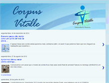 Tablet Screenshot of corpusvitalle.blogspot.com