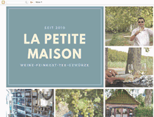 Tablet Screenshot of la-petite-maison-france.blogspot.com