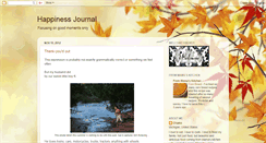 Desktop Screenshot of happinessjournal-chiemama.blogspot.com