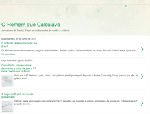 Tablet Screenshot of homemquecalculava.blogspot.com