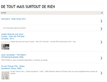 Tablet Screenshot of detoutmaissurtoutderien.blogspot.com