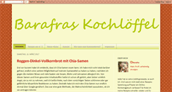 Desktop Screenshot of barafras-kochloeffel.blogspot.com