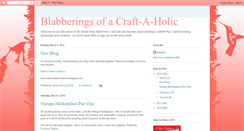 Desktop Screenshot of craftyblabberings.blogspot.com