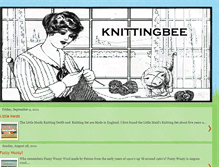 Tablet Screenshot of knitsandbits.blogspot.com