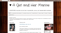 Desktop Screenshot of girlandhermarine.blogspot.com