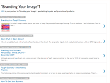 Tablet Screenshot of brandingyourimage.blogspot.com