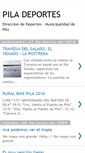 Mobile Screenshot of piladeportes.blogspot.com