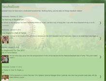 Tablet Screenshot of baseballism.blogspot.com