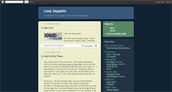 Desktop Screenshot of loopzeppelin.blogspot.com