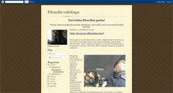 Desktop Screenshot of filosofinvahtitupa.blogspot.com