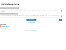Tablet Screenshot of cosmovisionmayasayaxche.blogspot.com