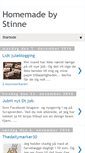 Mobile Screenshot of homemadeby-stinne.blogspot.com