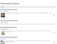 Tablet Screenshot of homemadeby-stinne.blogspot.com