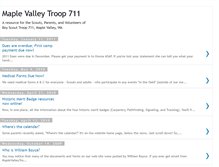 Tablet Screenshot of maplevalleytroop711.blogspot.com