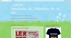 Desktop Screenshot of diabetes-aveiro.blogspot.com