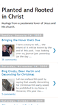 Mobile Screenshot of plantedandrootedinchrist.blogspot.com