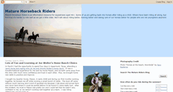 Desktop Screenshot of matureriders.blogspot.com