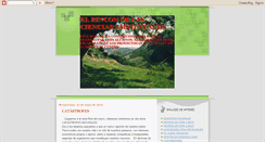 Desktop Screenshot of elrincondelascienciasambientales.blogspot.com