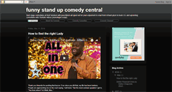 Desktop Screenshot of funny-stand-up-comedy-central.blogspot.com