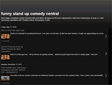 Tablet Screenshot of funny-stand-up-comedy-central.blogspot.com