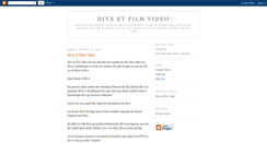 Desktop Screenshot of divx-video.blogspot.com