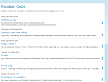 Tablet Screenshot of che-randomcode.blogspot.com