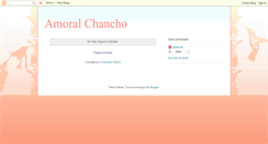 Desktop Screenshot of amoralchancho.blogspot.com