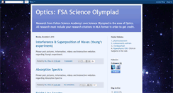 Desktop Screenshot of opticsfsa.blogspot.com