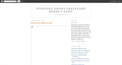Desktop Screenshot of greenlands.blogspot.com