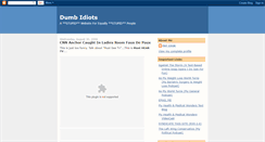 Desktop Screenshot of dumbassidiots.blogspot.com