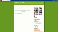 Desktop Screenshot of ecosmeticssalon.blogspot.com