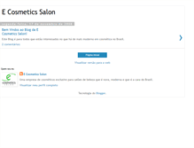Tablet Screenshot of ecosmeticssalon.blogspot.com