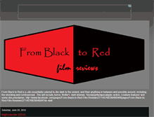Tablet Screenshot of fromblacktoredfilmreviews.blogspot.com