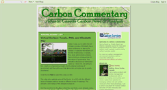 Desktop Screenshot of carboncommentary.blogspot.com