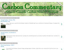 Tablet Screenshot of carboncommentary.blogspot.com