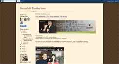 Desktop Screenshot of jeremiahproductions.blogspot.com