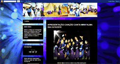 Desktop Screenshot of coreografiamoverdoespirito.blogspot.com