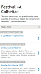 Mobile Screenshot of festivalacolheita.blogspot.com