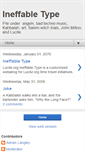 Mobile Screenshot of ineffabletype.blogspot.com