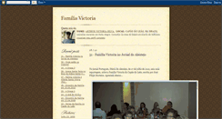 Desktop Screenshot of familiavictoria.blogspot.com