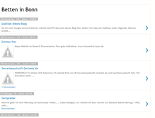 Tablet Screenshot of betten-in-bonn.blogspot.com