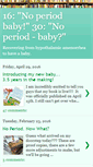 Mobile Screenshot of noperiodbaby.blogspot.com