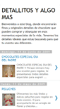 Mobile Screenshot of detallesdechocolate.blogspot.com